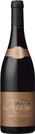 Carte Marron red Cotes du Rhone 2018